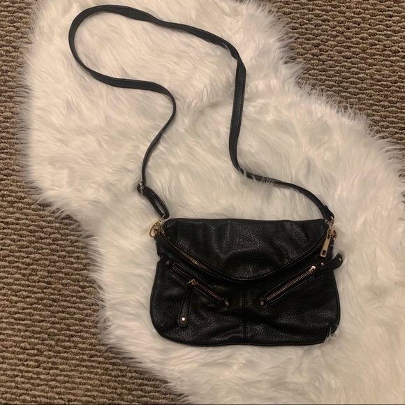 Street Level Handbags - Street Level Wear Black Cross Body Purse Bag